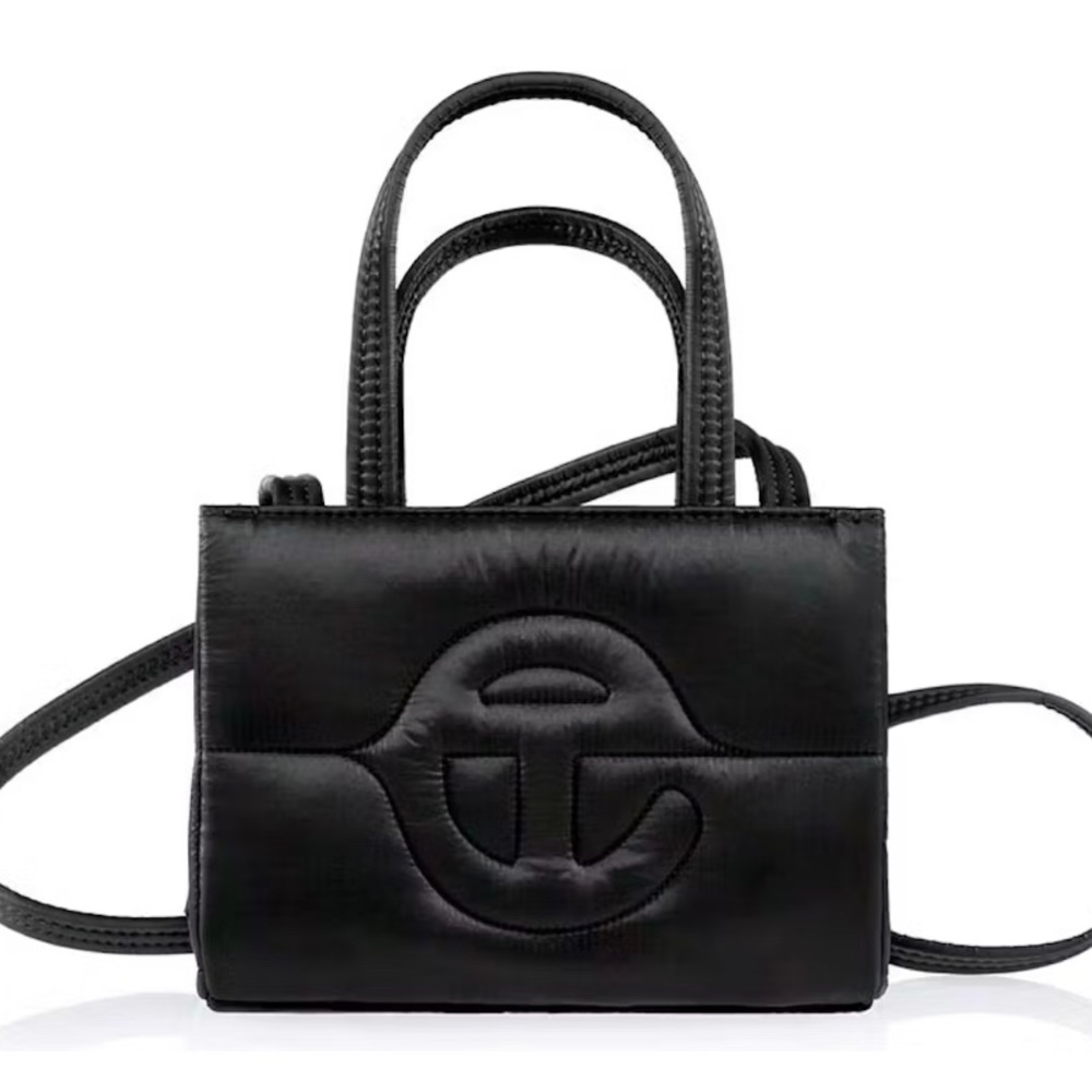 Telfar Small Puff Shopper - Black